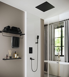 Timo Душевая система Selene SX-2039/03SM черная – фотография-12